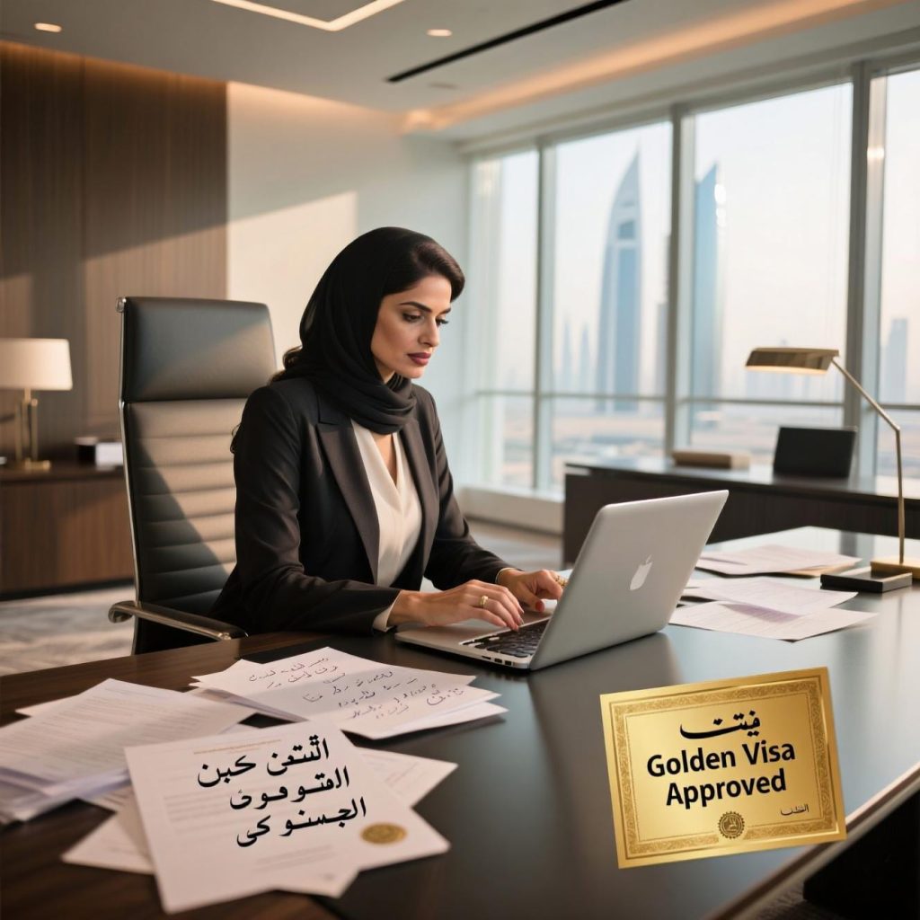 Iranian women applying for UAE Golden Visa as independent professionals