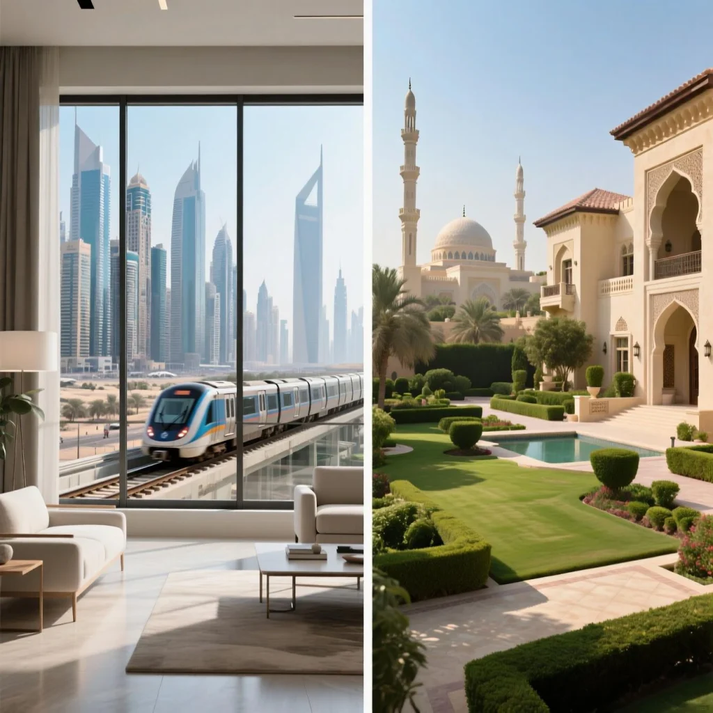 "Infographic: Cost of living in Dubai vs Abu Dhabi 2025 for expats"